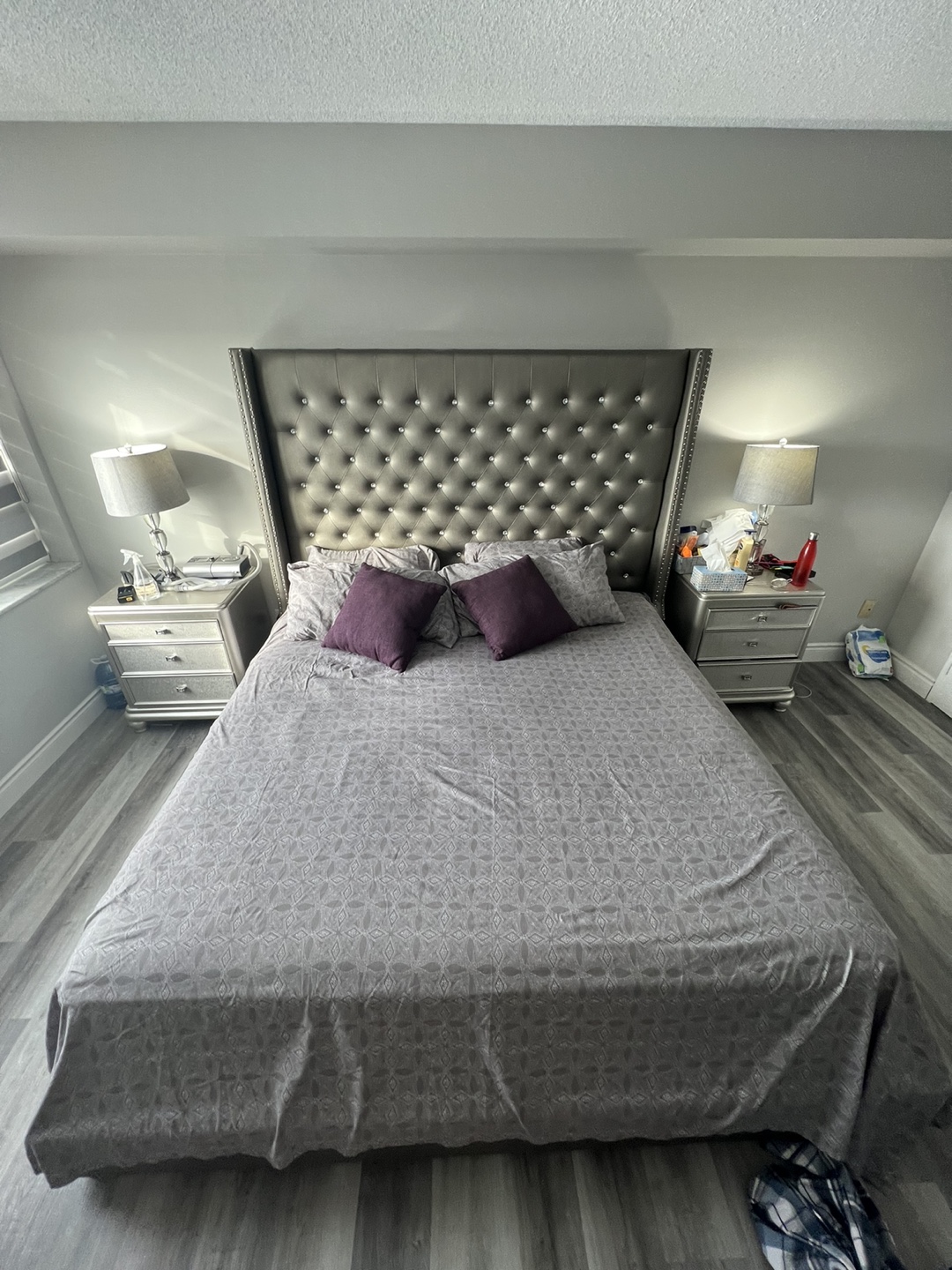 King side bed frame only - photo 3