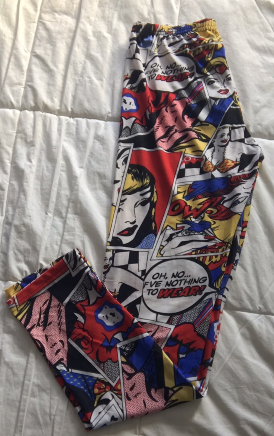 Comic Design Skinny Pants image indicator(7)