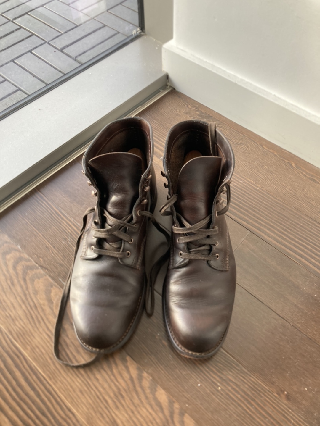 Wolverine 1000 Mile Boots, excellent condition, Brown thumbnail
