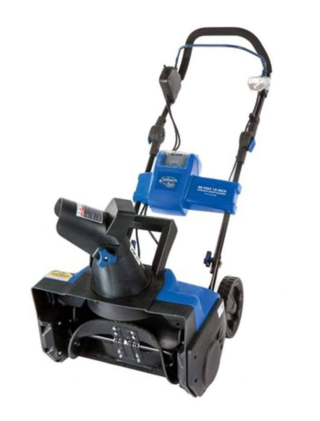 New snowblower NO INCLUDED battery and charger