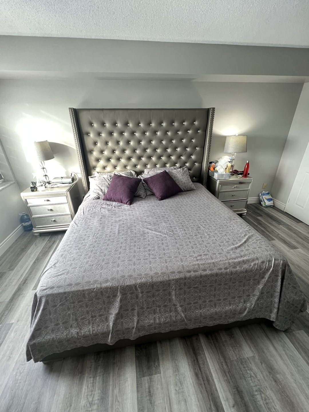 King side bed frame only - photo 5