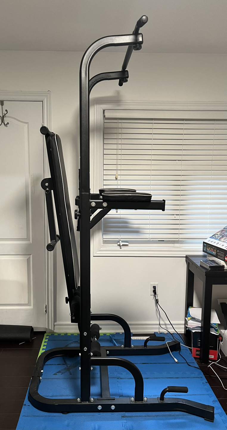 Multi-Function gym-Sit Up,Adjust. Height Pull Up, Dip Station - photo 2