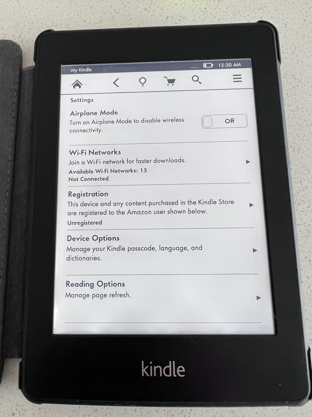 Kindle paper white 1st Gen - photo 3