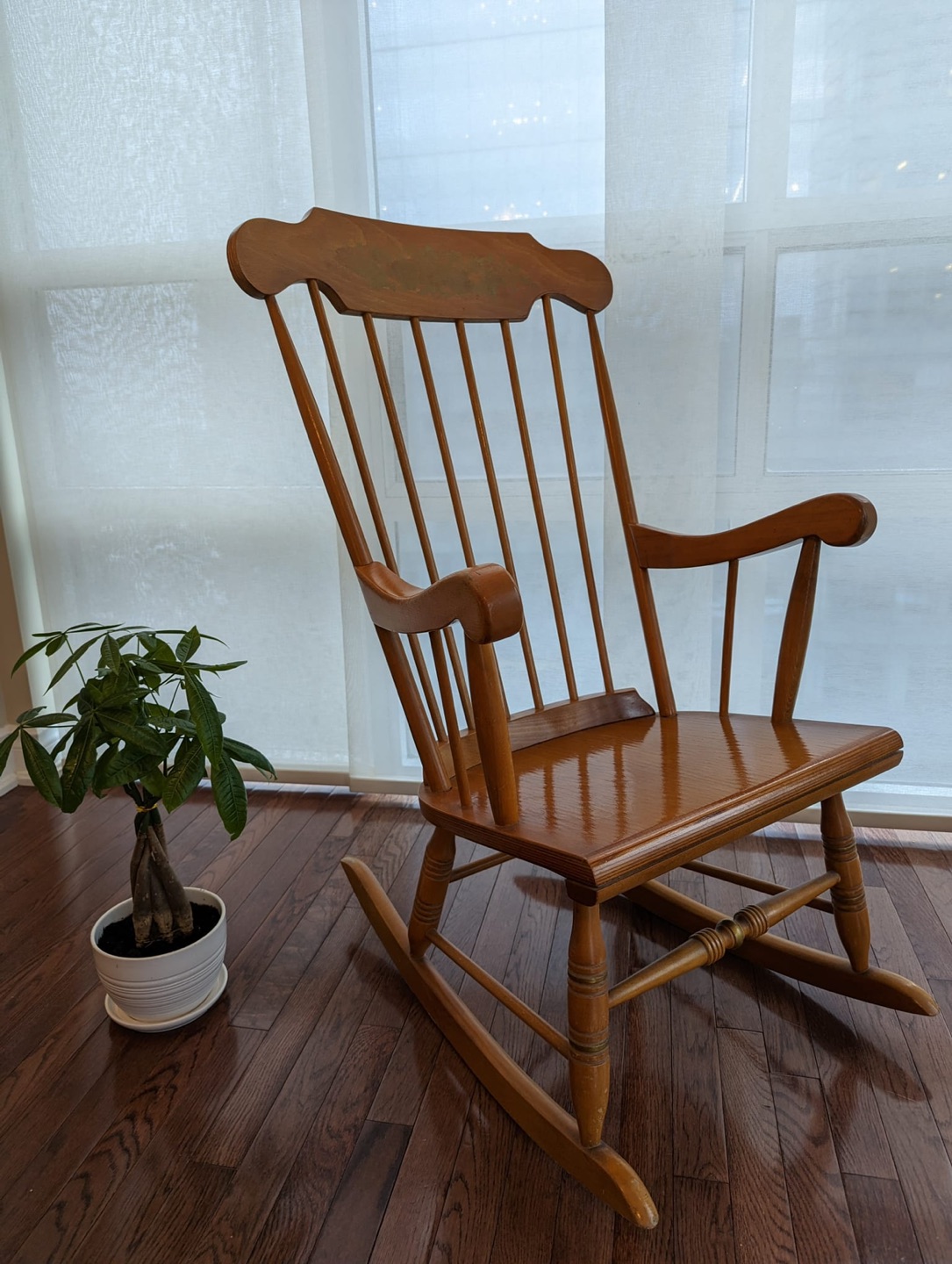 Wood Rocking Chair thumbnail