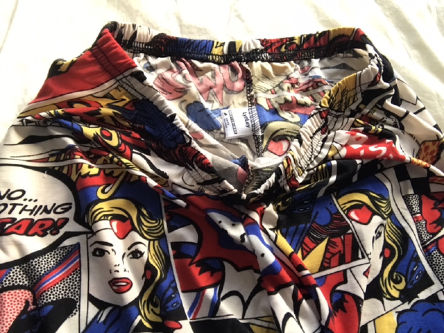 Comic Design Skinny Pants image indicator(4)