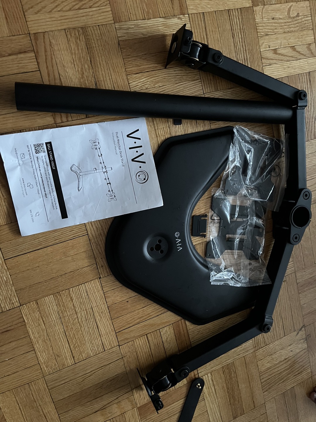 Dual Monitor Desk Stand
