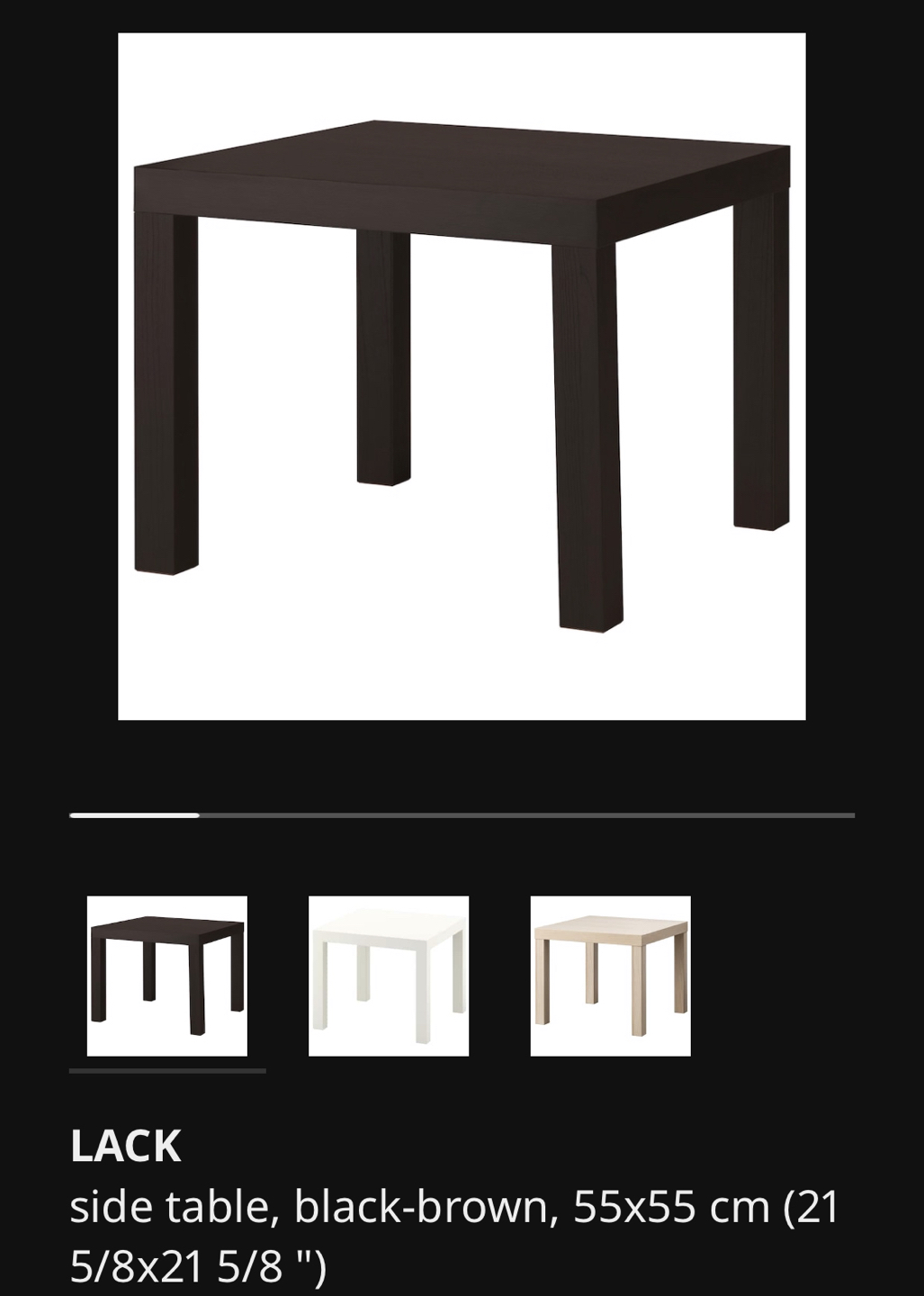IKEA - LACK side tables - photo 2