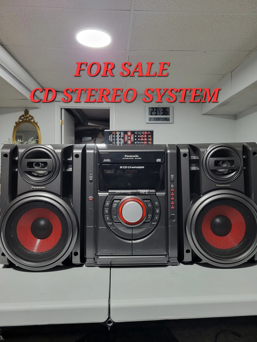 Panasonic CD STEREO SYSTEM - photo 3