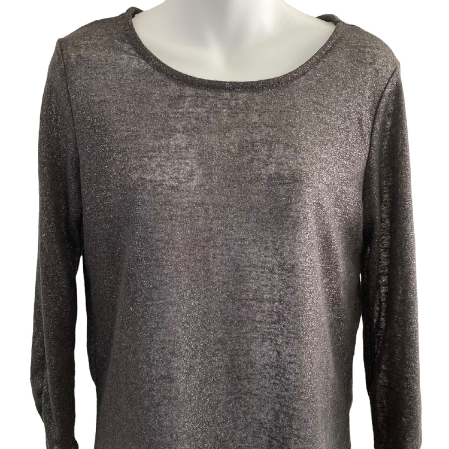 Black glittery blouse - photo 2