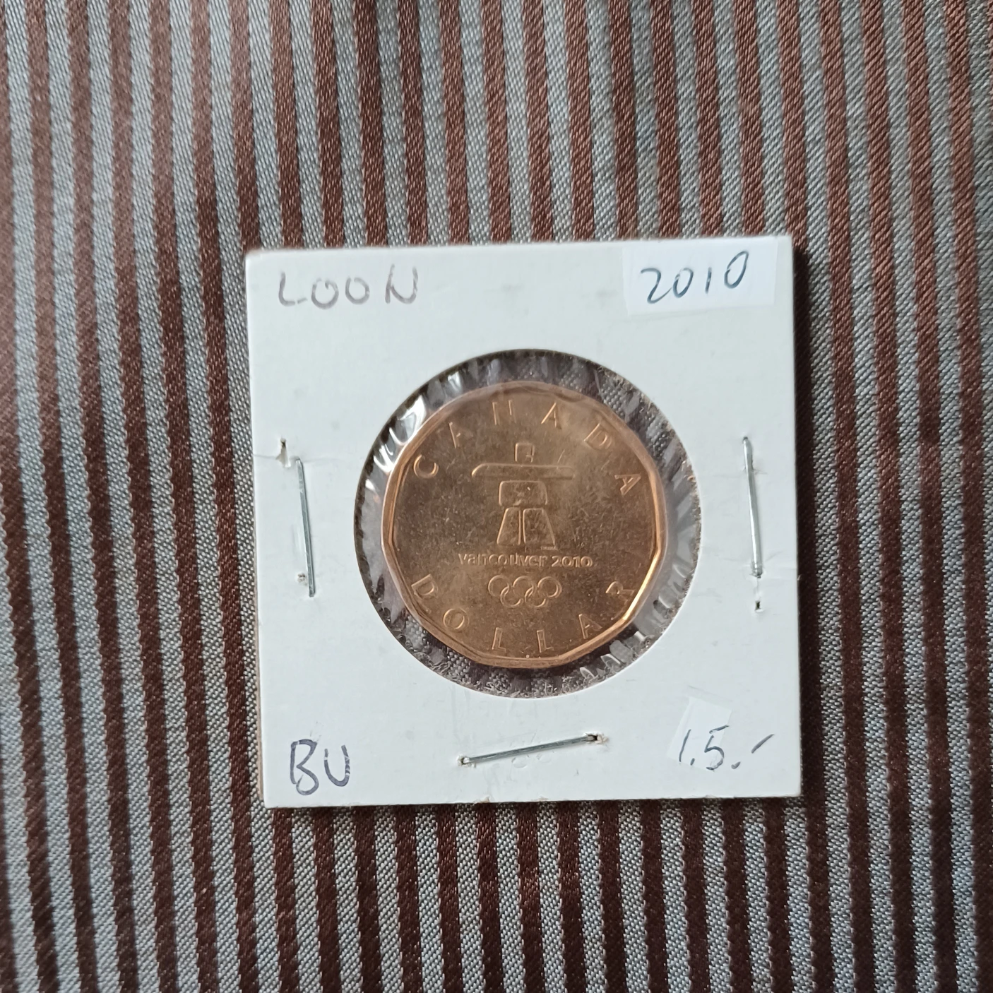 2010 canada Olympic loonie thumbnail