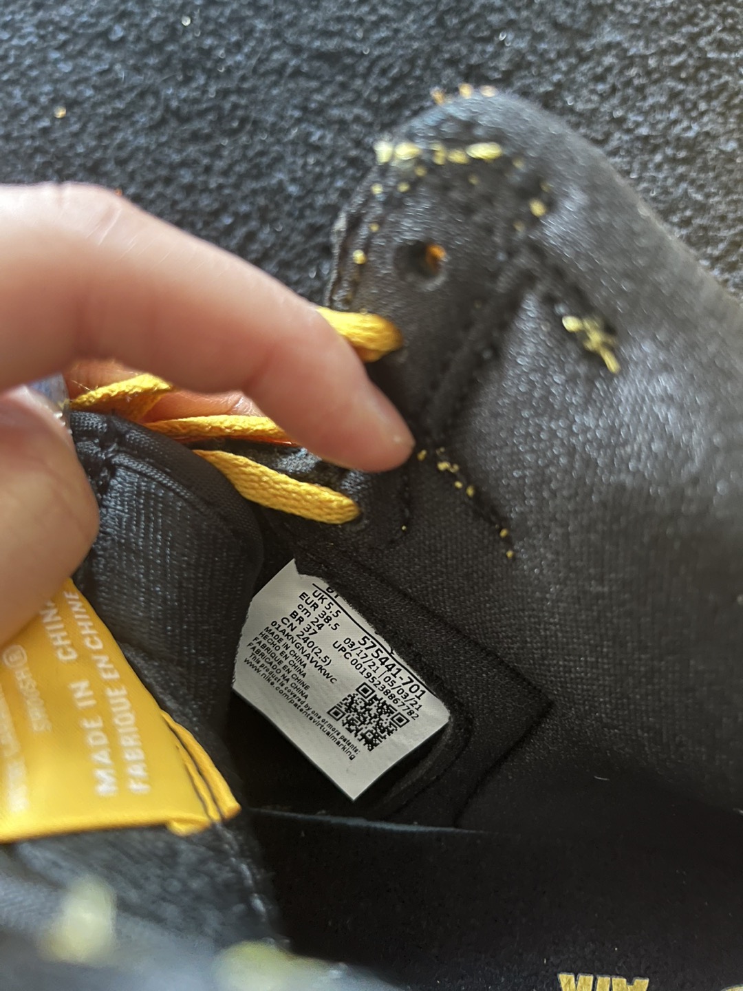 Air Jordan 1 high Pollen image indicator(4)