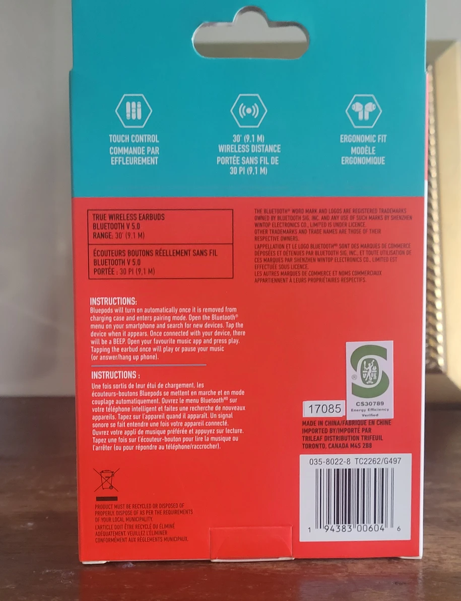 BluePods True Wireless EarBuds - photo 2