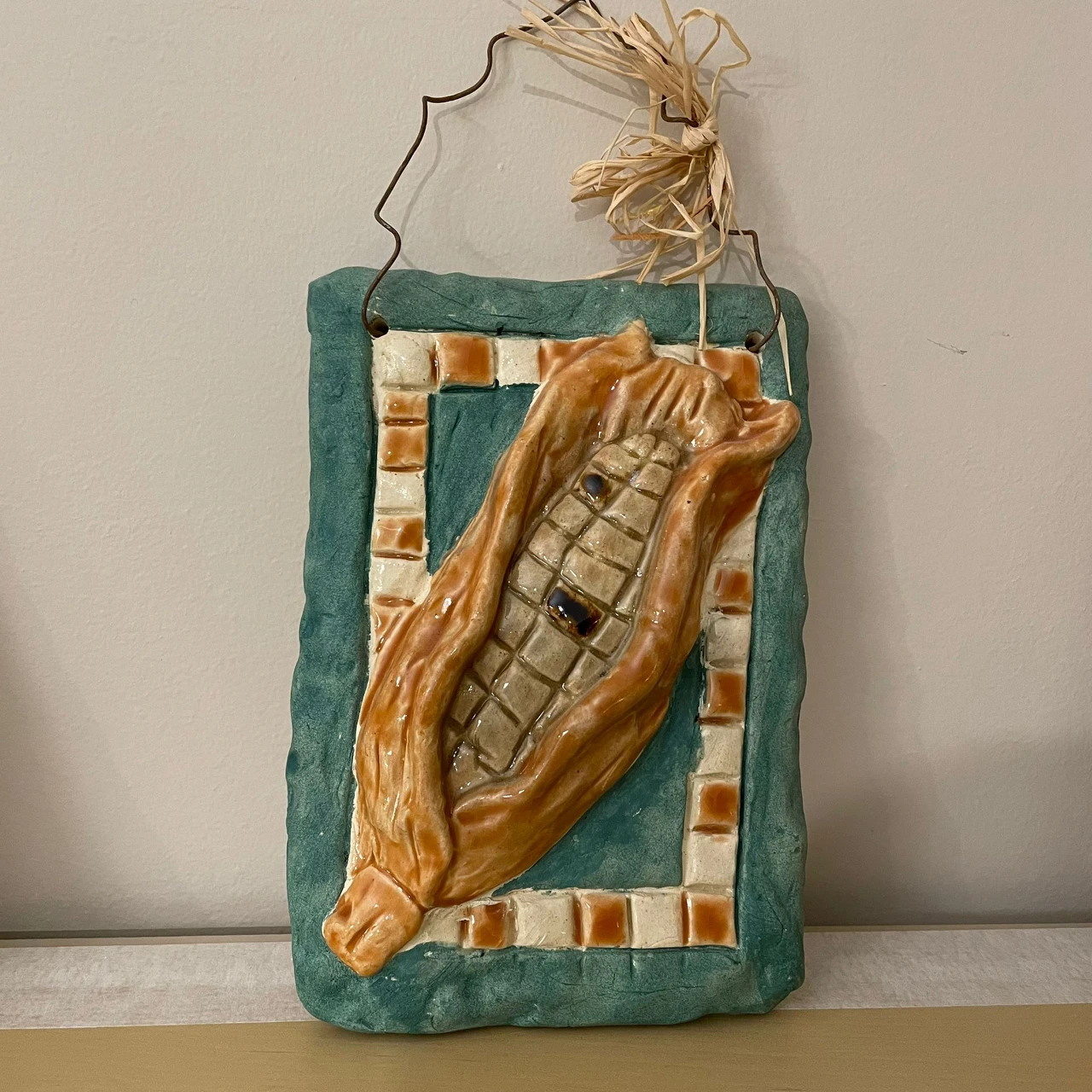 Brand new handcrafted porcelain vegetable wall deco set image indicator(4)