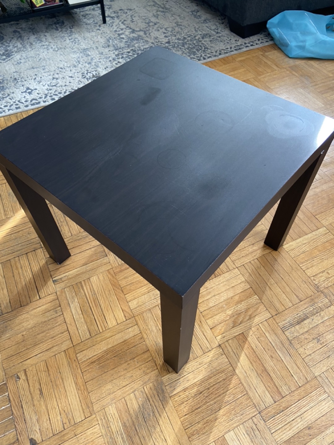IKEA square side table - photo 2