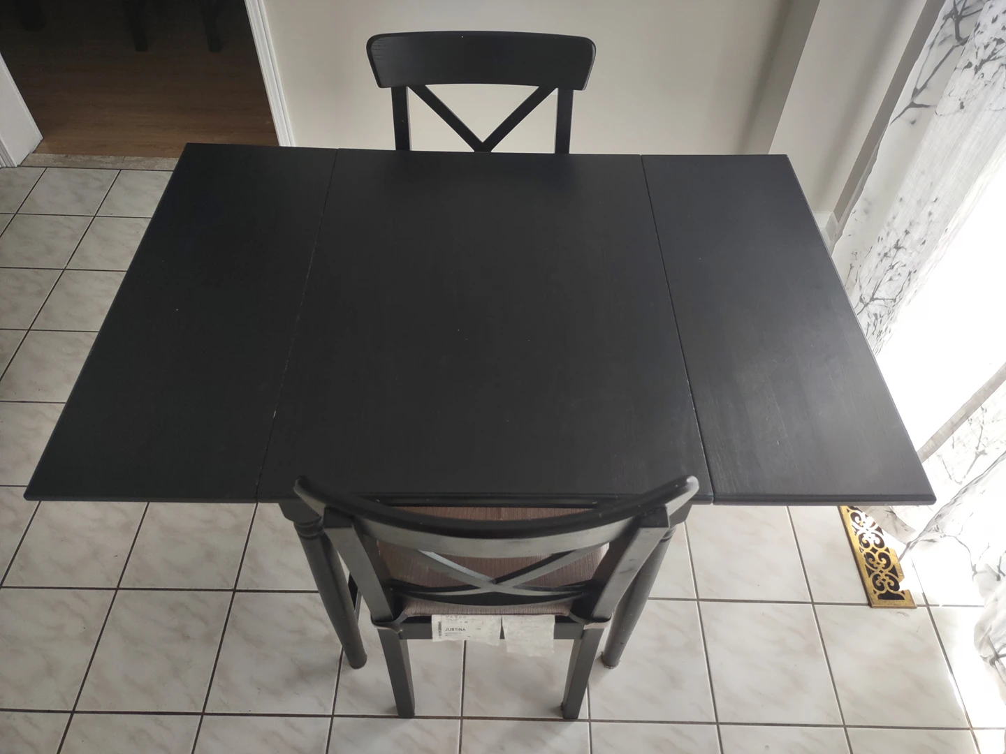 Dinning Set up to 2 ( INGATORP / INGOLF Table and 2 chairs) - photo 2
