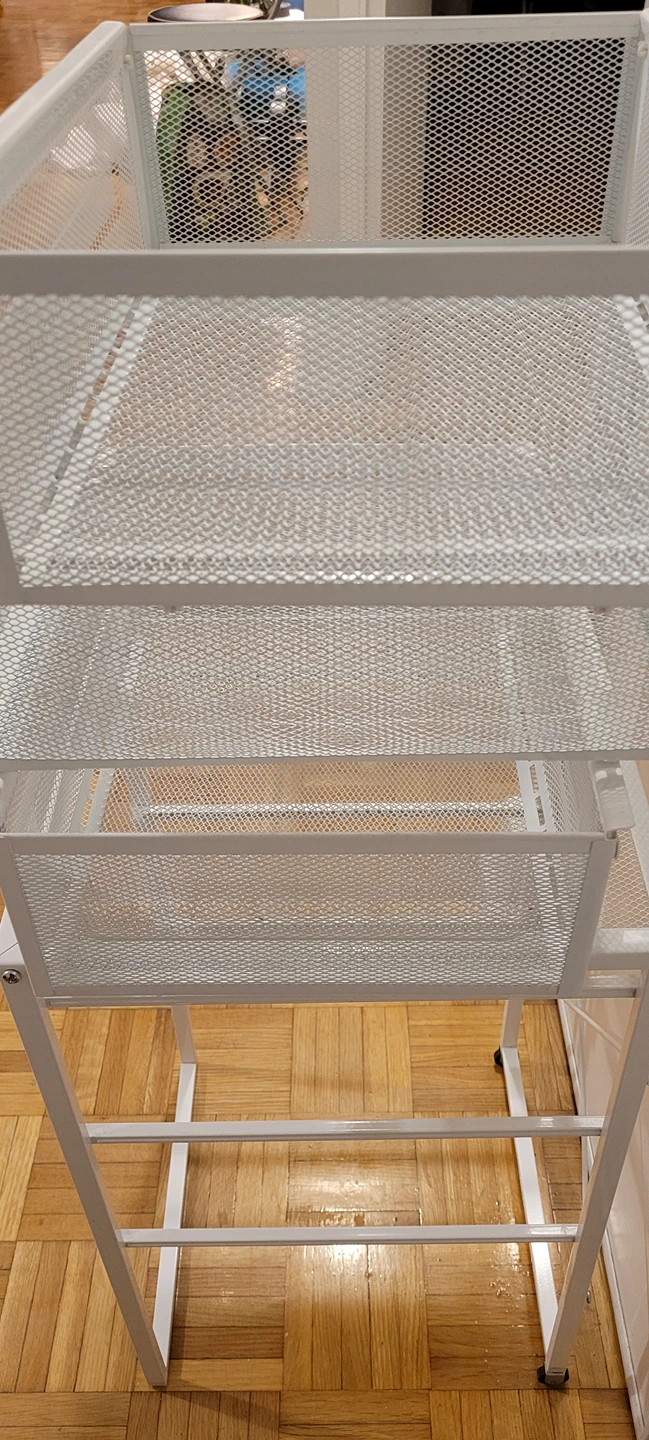 Rack /3 storage shelf/ drawer unit - photo 3