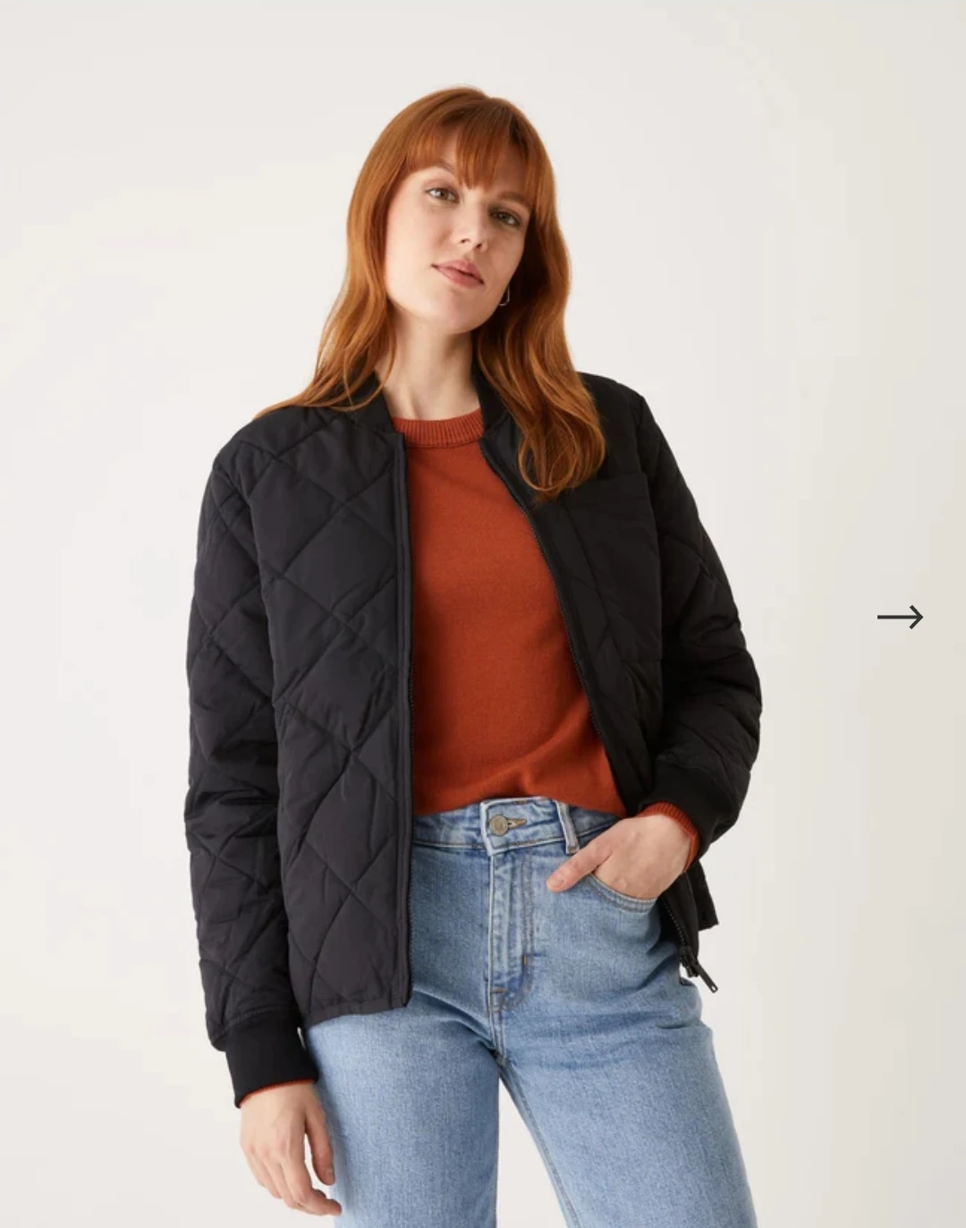 BROWN Reversible Frank and Oak Jacket thumbnail