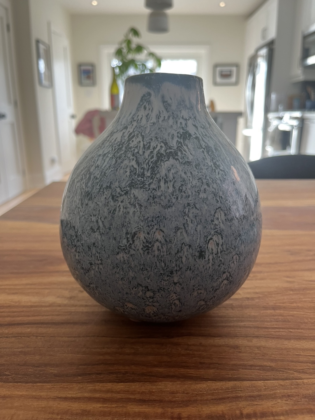 Blue vase