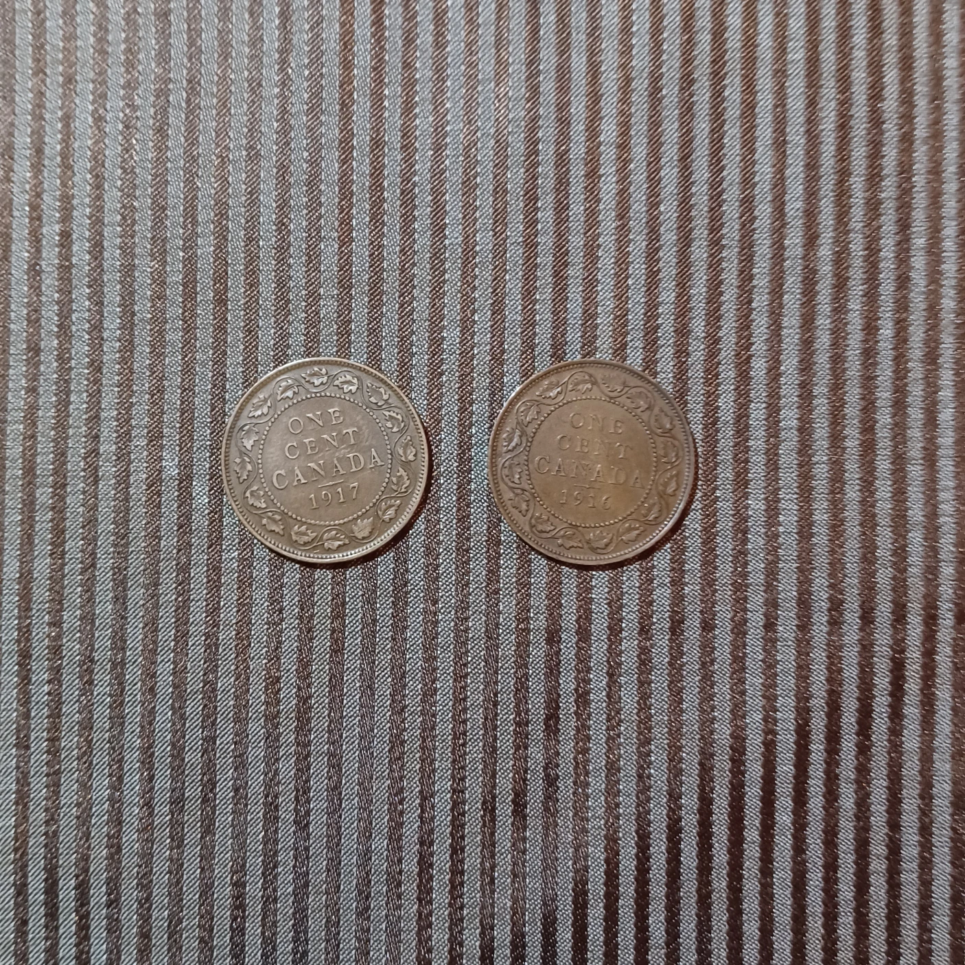 1916-1917 canada cent nice grade (EACH) thumbnail
