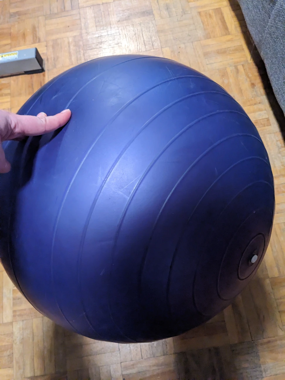 smaller work out yoga ball thumbnail