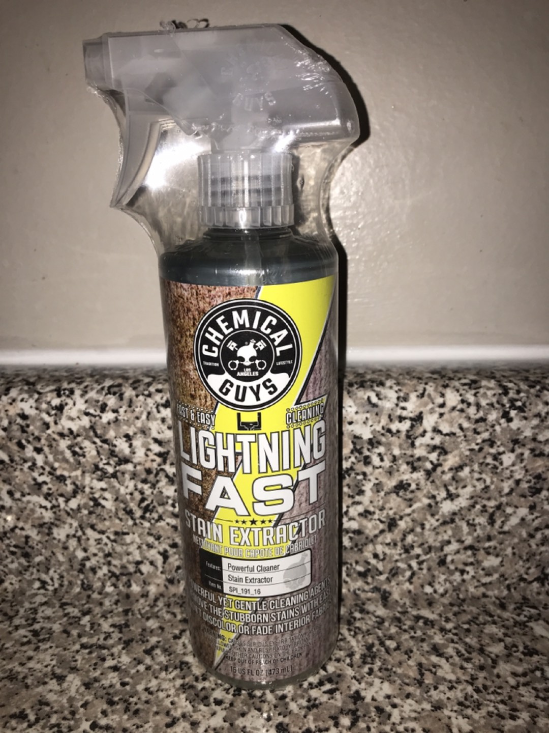 Chemical guys lightning fast stain extractor