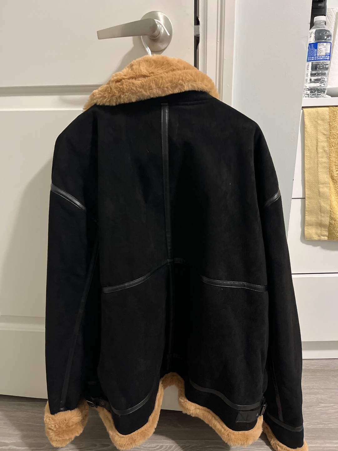Winter wool coat and suede jacket - photo 4