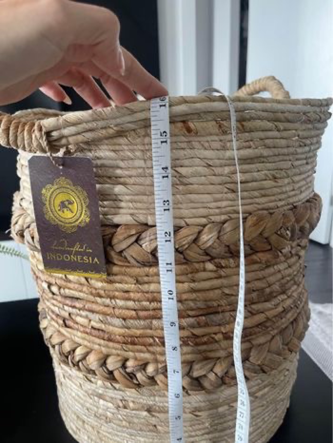 Brand New Wicker Backet - photo 3