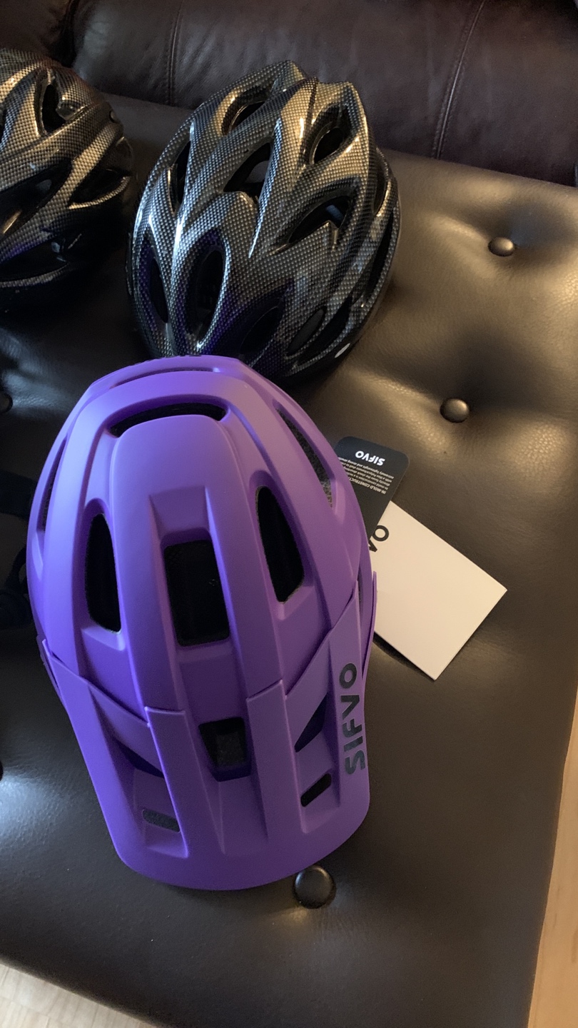 New bike safety helmet