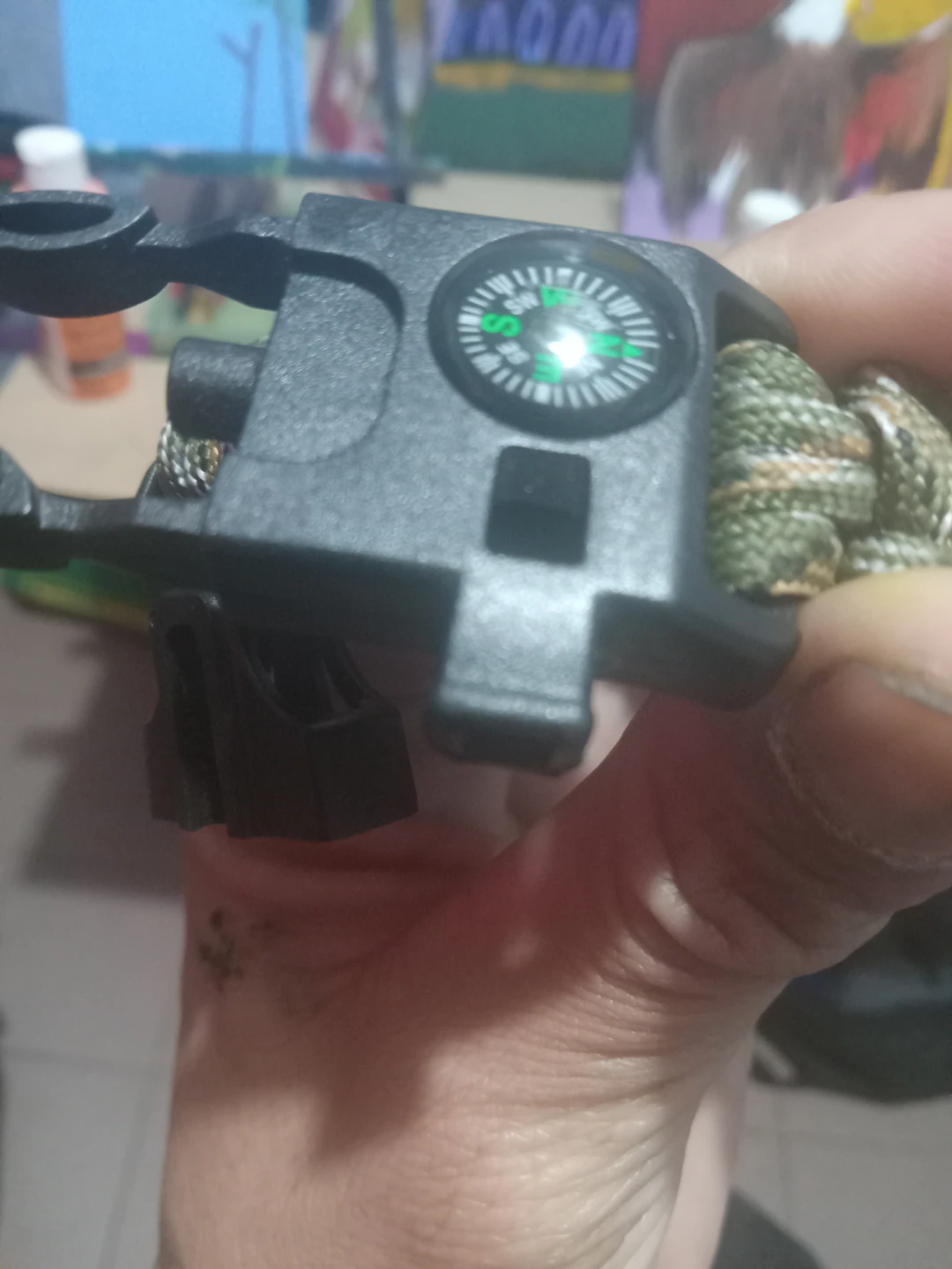 compass bracelet whistle thumbnail