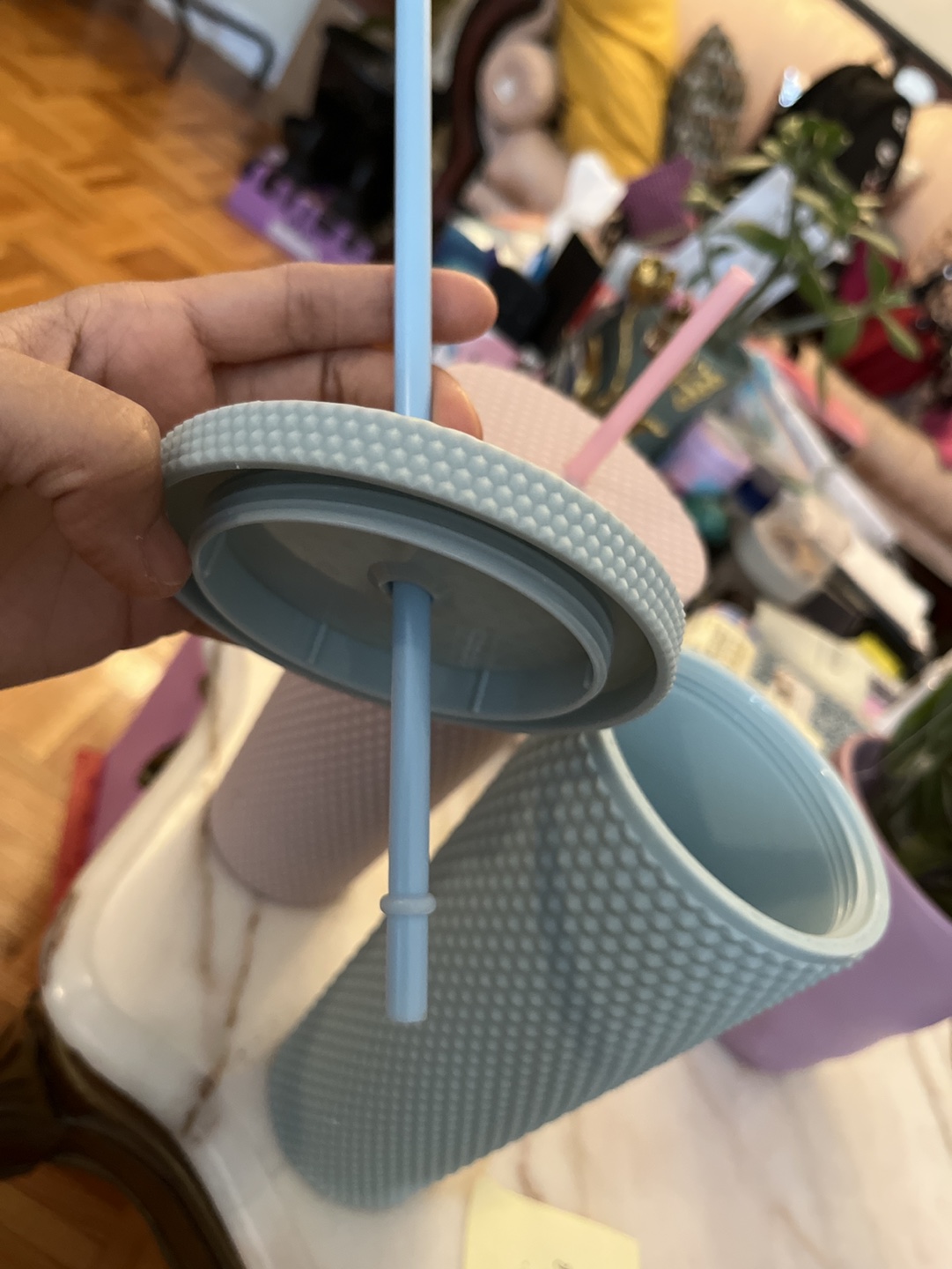 Water Tumbler with straw image indicator(3)