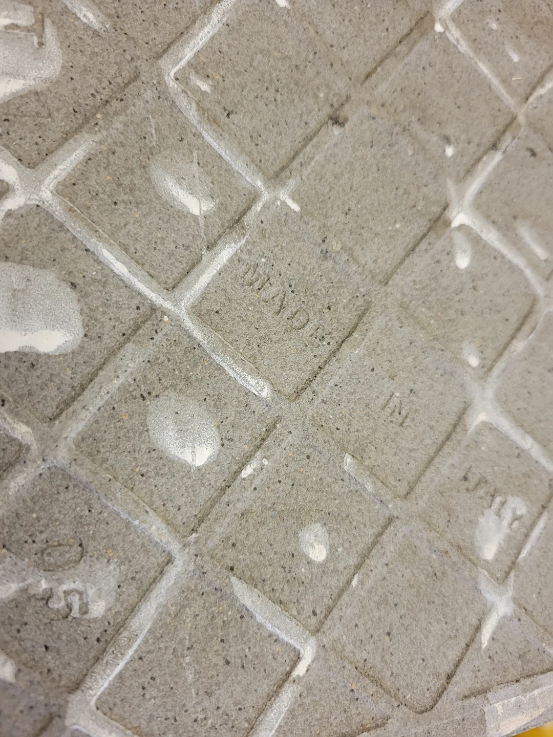 Two 16” x 16” Ceramic Floor/Pad Tiles - photo 3