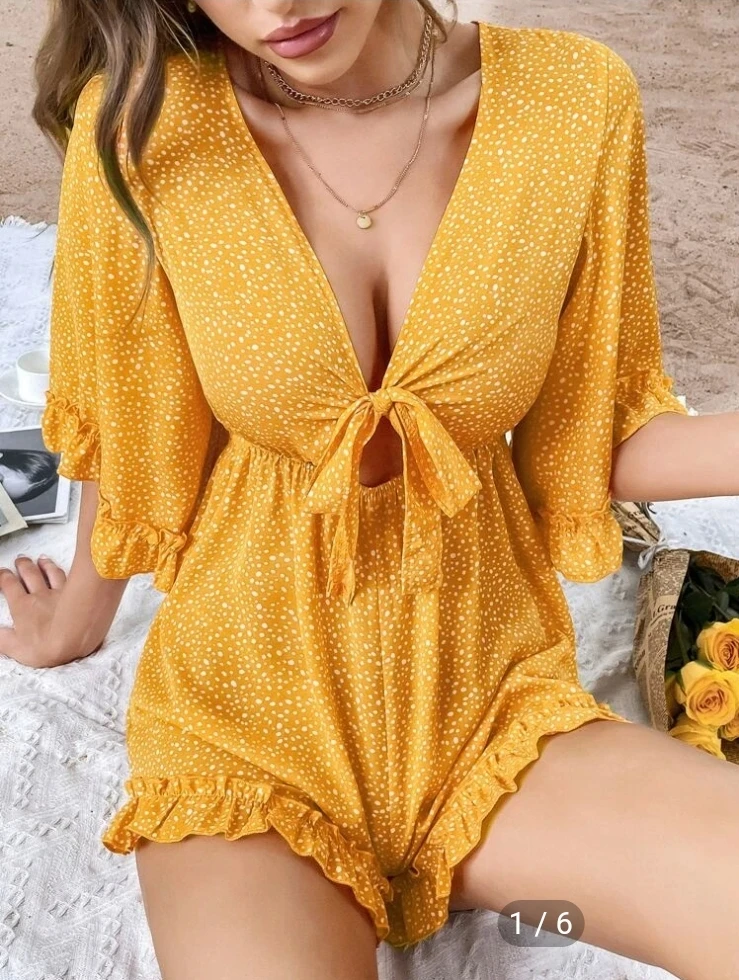 Shein romper NEVER WORN thumbnail