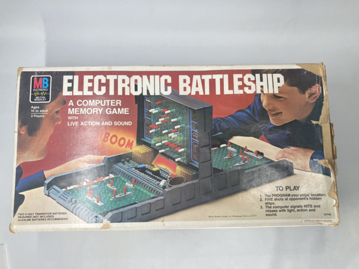 1977 Electronic Battleship - Complete In Box image indicator(10)