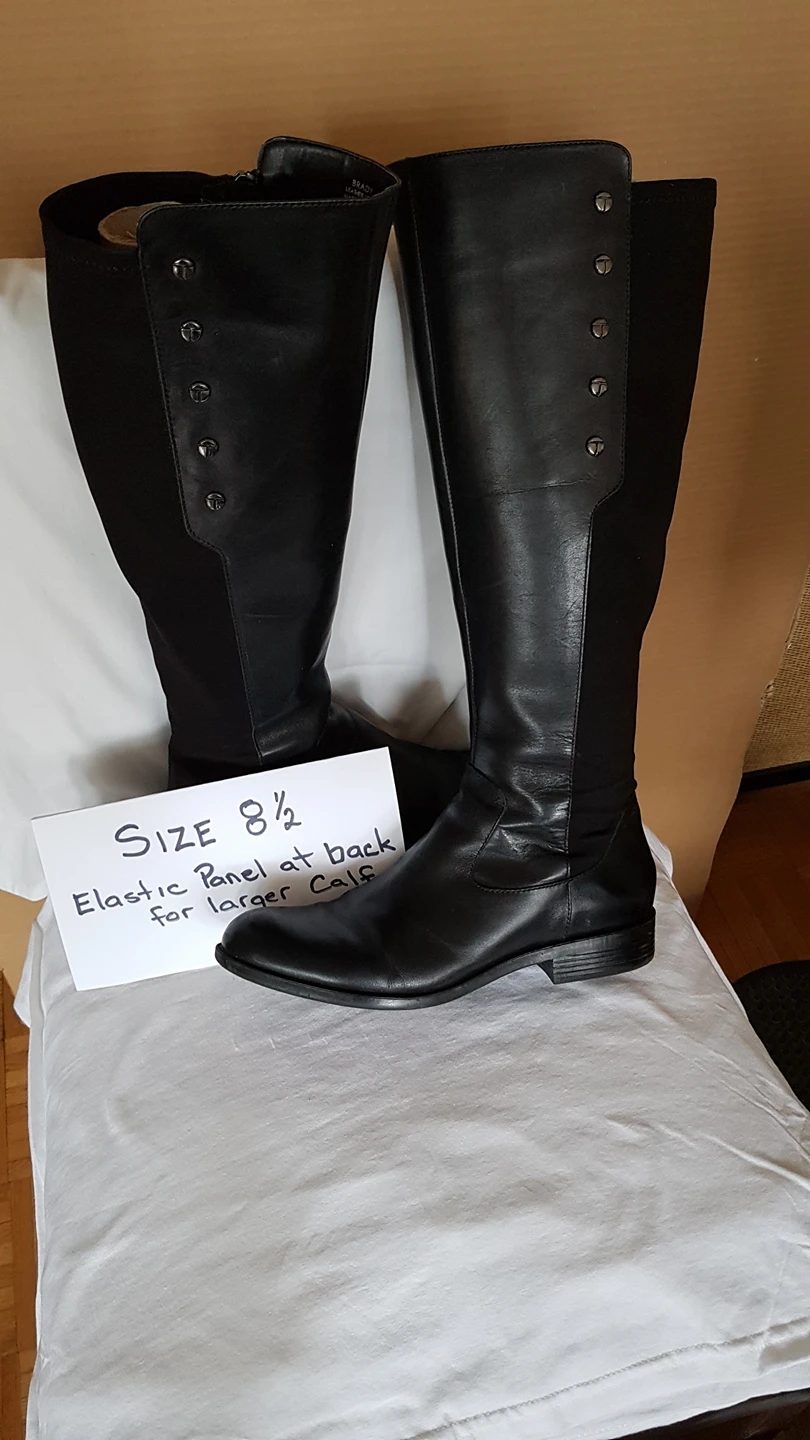 Tahari black boot size 8.5 thumbnail