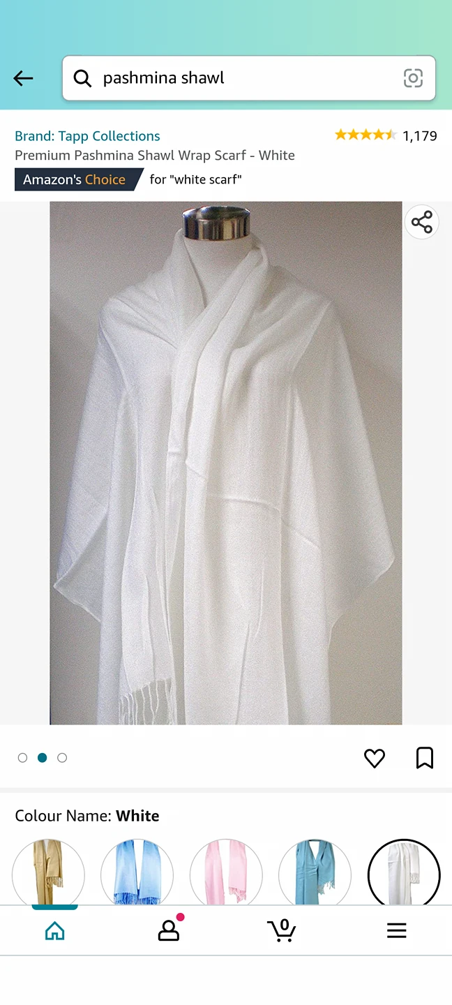 Pashmina Shawl Wrap