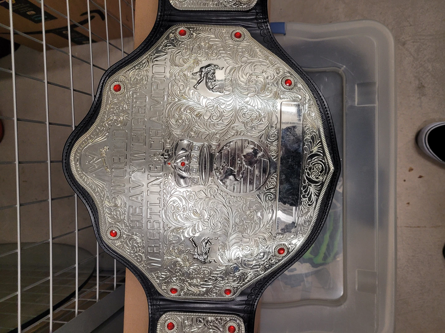 WWE replica title belt - photo 2
