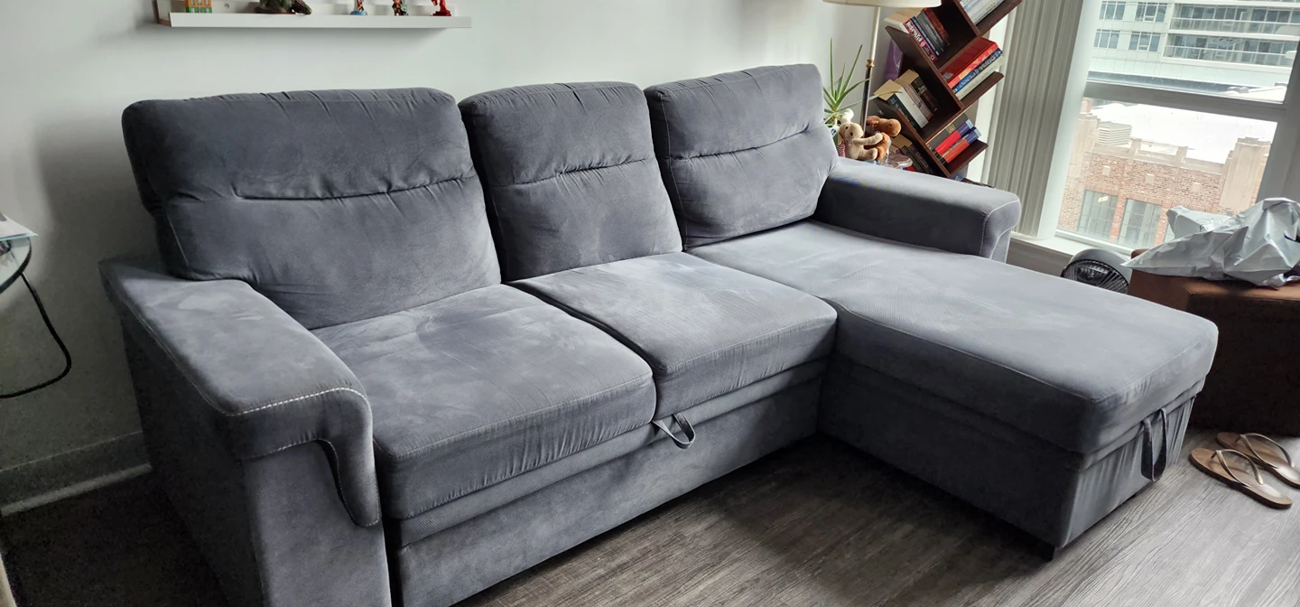 Reversible Sectional Pullout -  LargeTwin bed