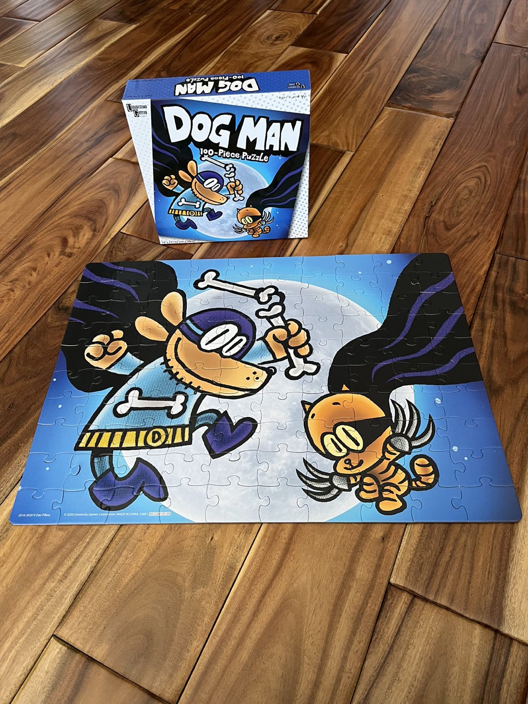 Dog Man 100pcs puzzle thumbnail