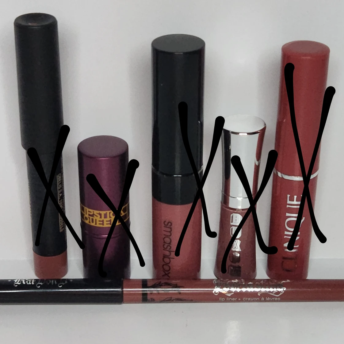 SMASHBOX LIPSTICK QUEEN BUXOM CLINIQUE LIPSTICK LIPGLOSS MINIS thumbnail