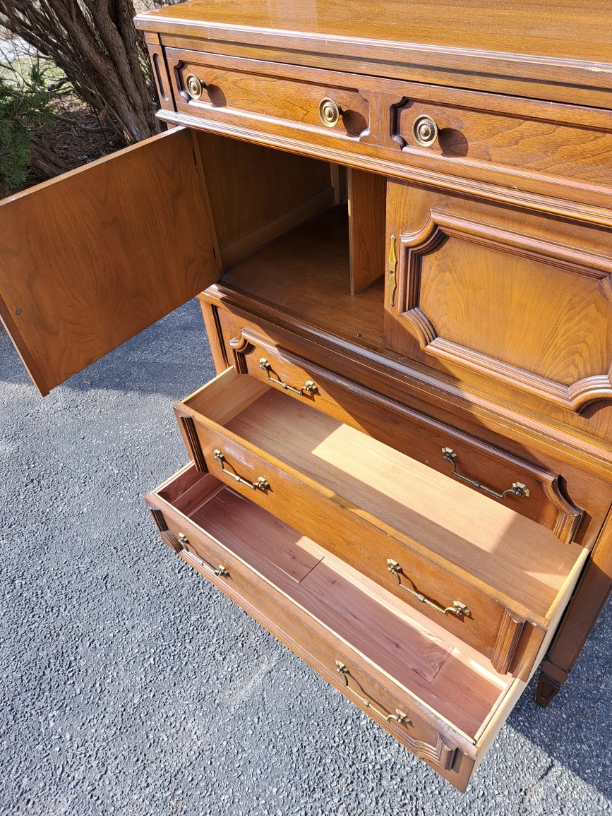 Solid Cherry Tallboy Dresser - photo 2