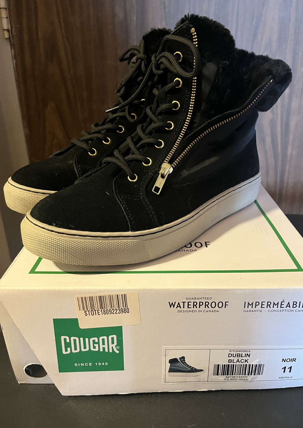 BOOTS - Cougar Women's Suede Nylon Boots 11 thumbnail