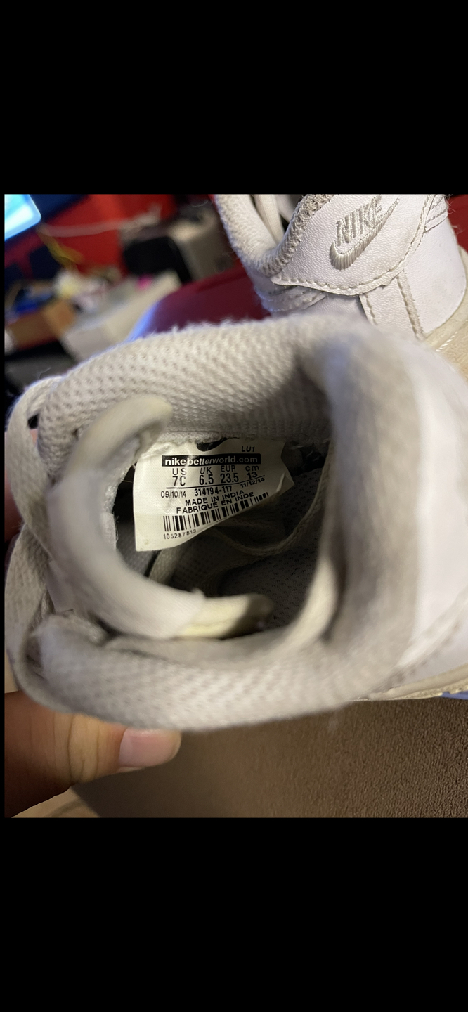 Kids Air Force 1's. image indicator(5)