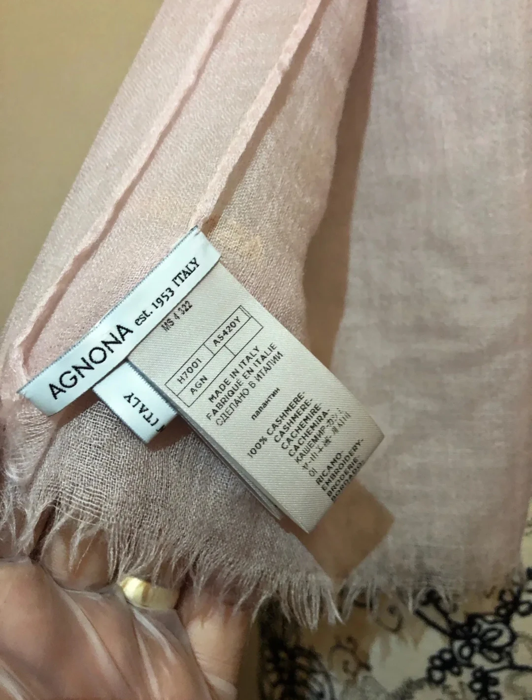 Agnona Nuvola 100% cashmere made in Italy - photo 5