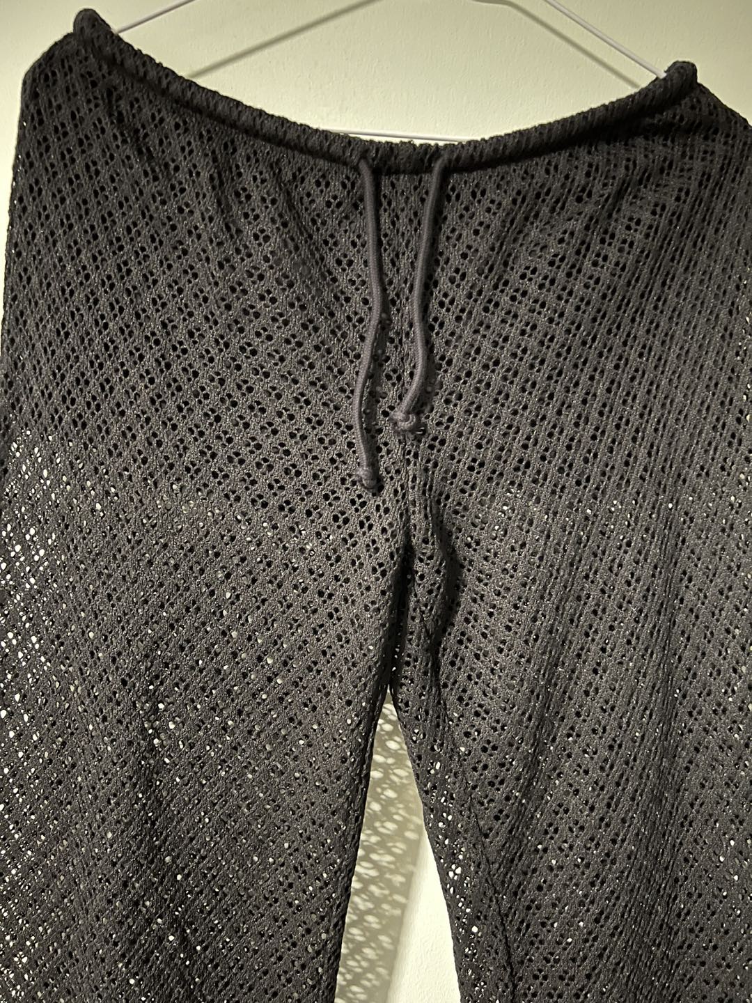 Black lace like new pant image indicator(2)