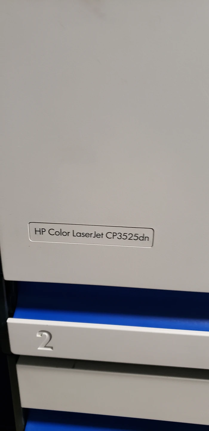 [With 10+ Print Cartridges] HP LaserJet Color CP3525dn Printer - photo 2