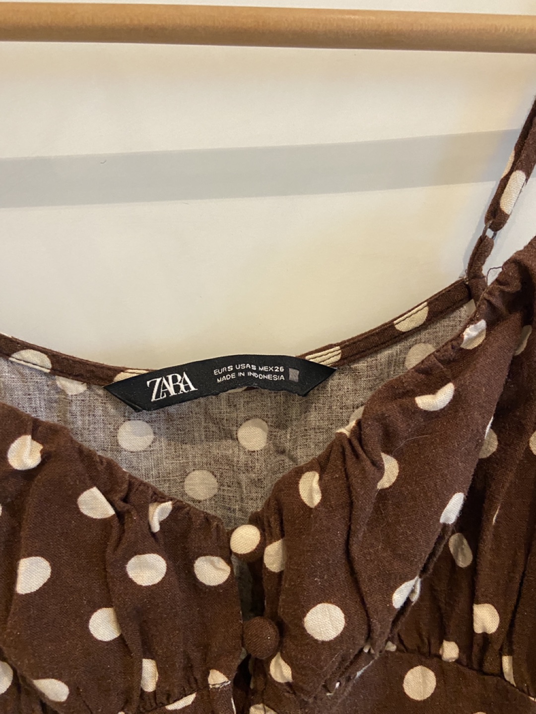 Zara polka dot dress - photo 2
