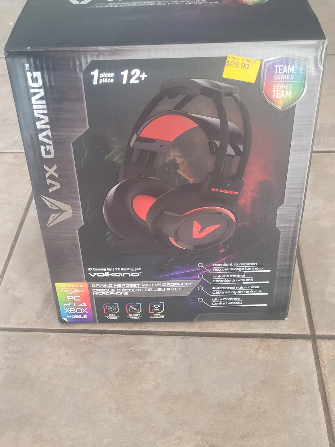 VX GAMING HEADSET