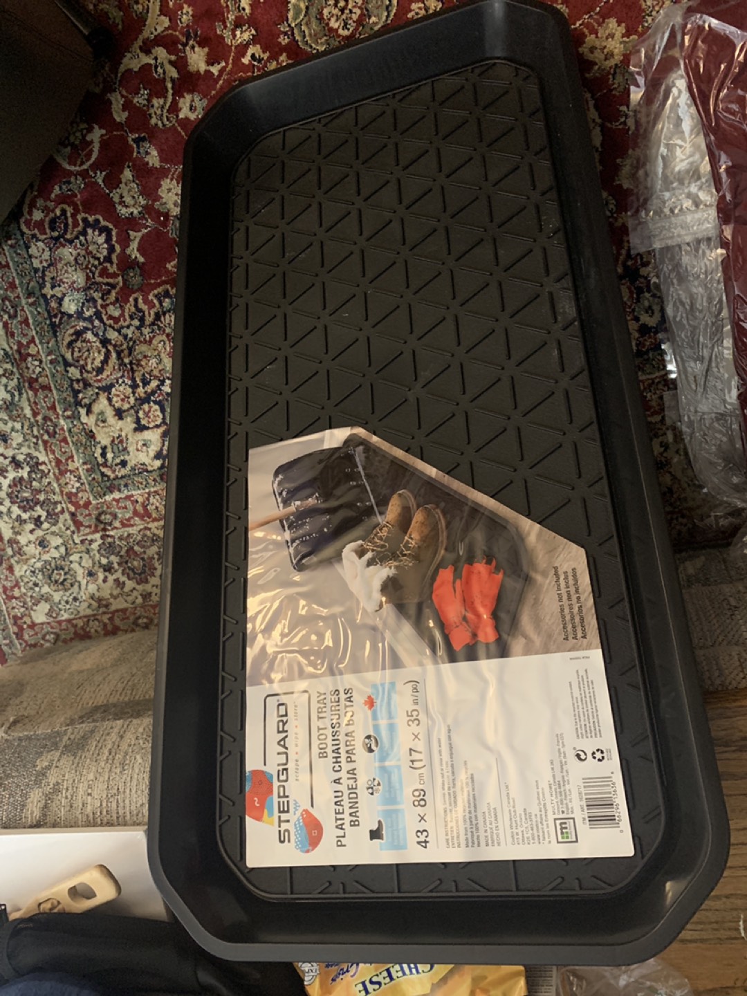 boot tray