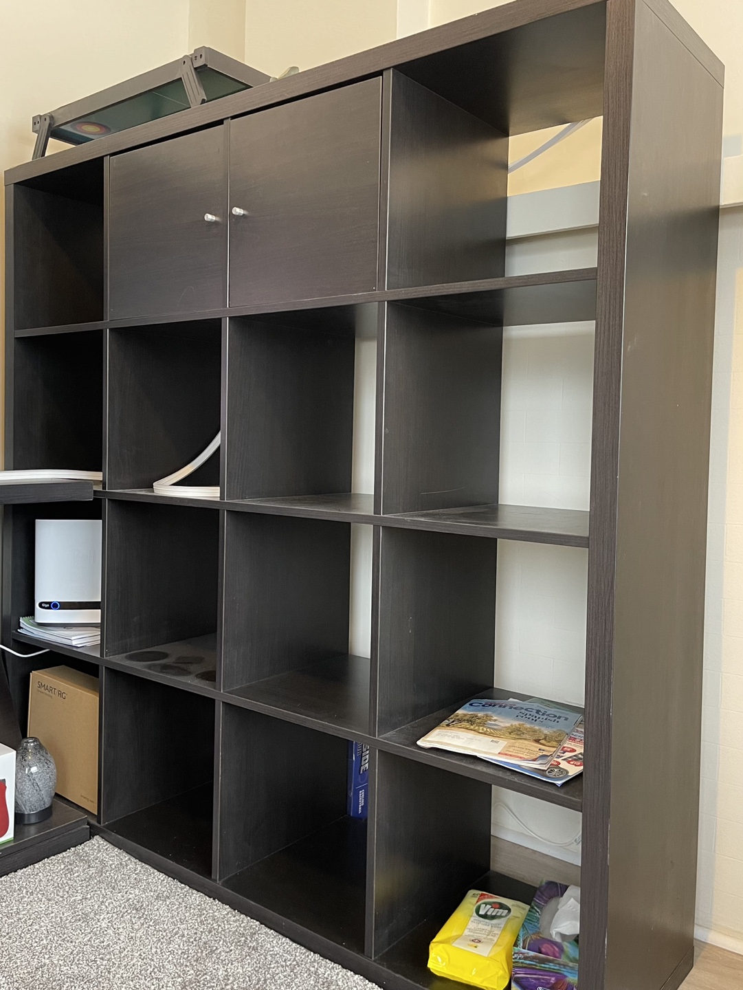 Ikea kallax bookshelf, shelf unit
