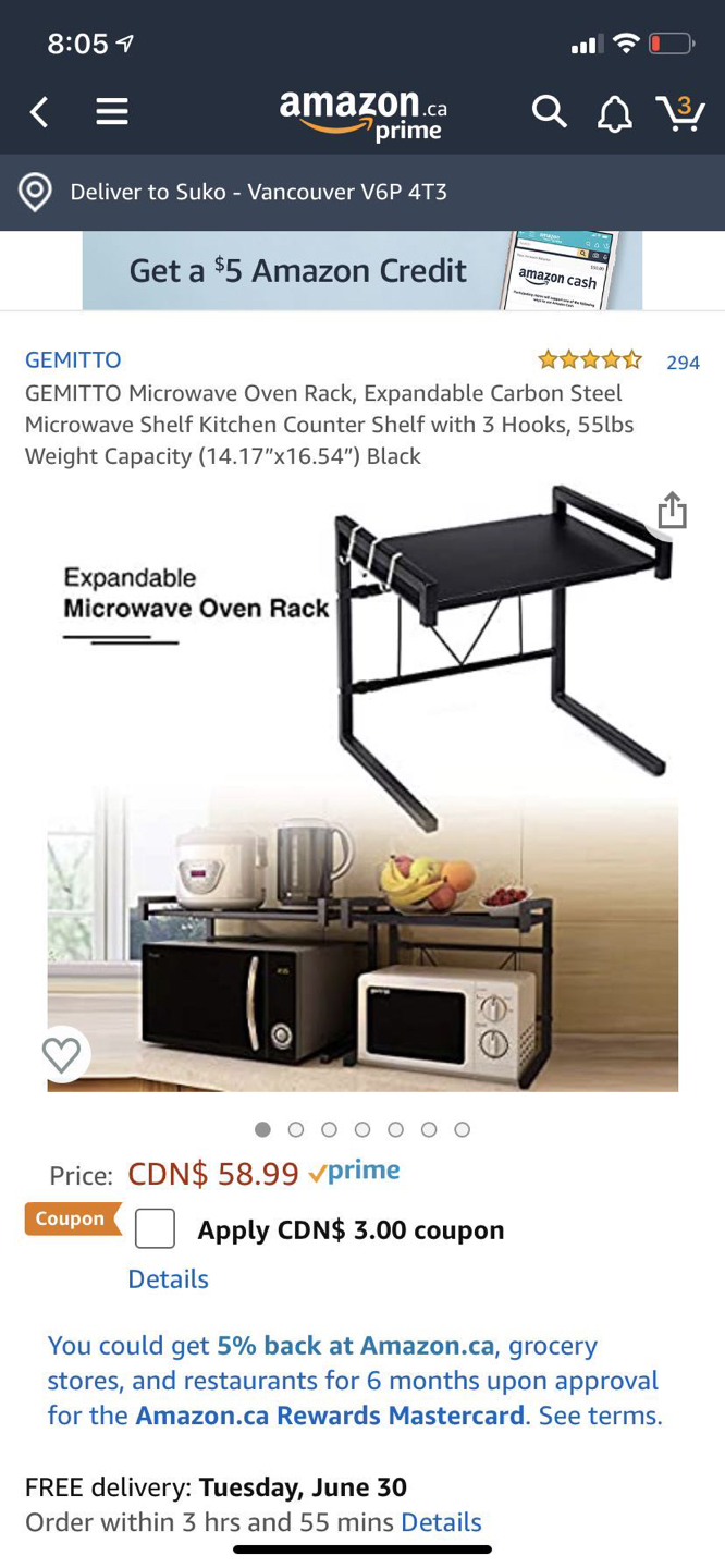 Microwave oven rack - photo 3